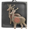 Щит Олень 42х42х20см